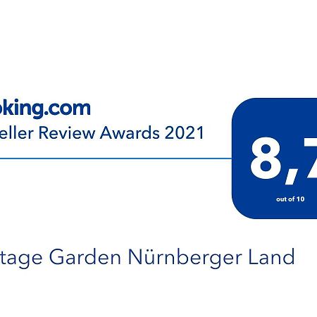 Cottage Garden Nuernberger Land Zimmer 2 Bis 3 Schwaig bei Nürnberg Buitenkant foto